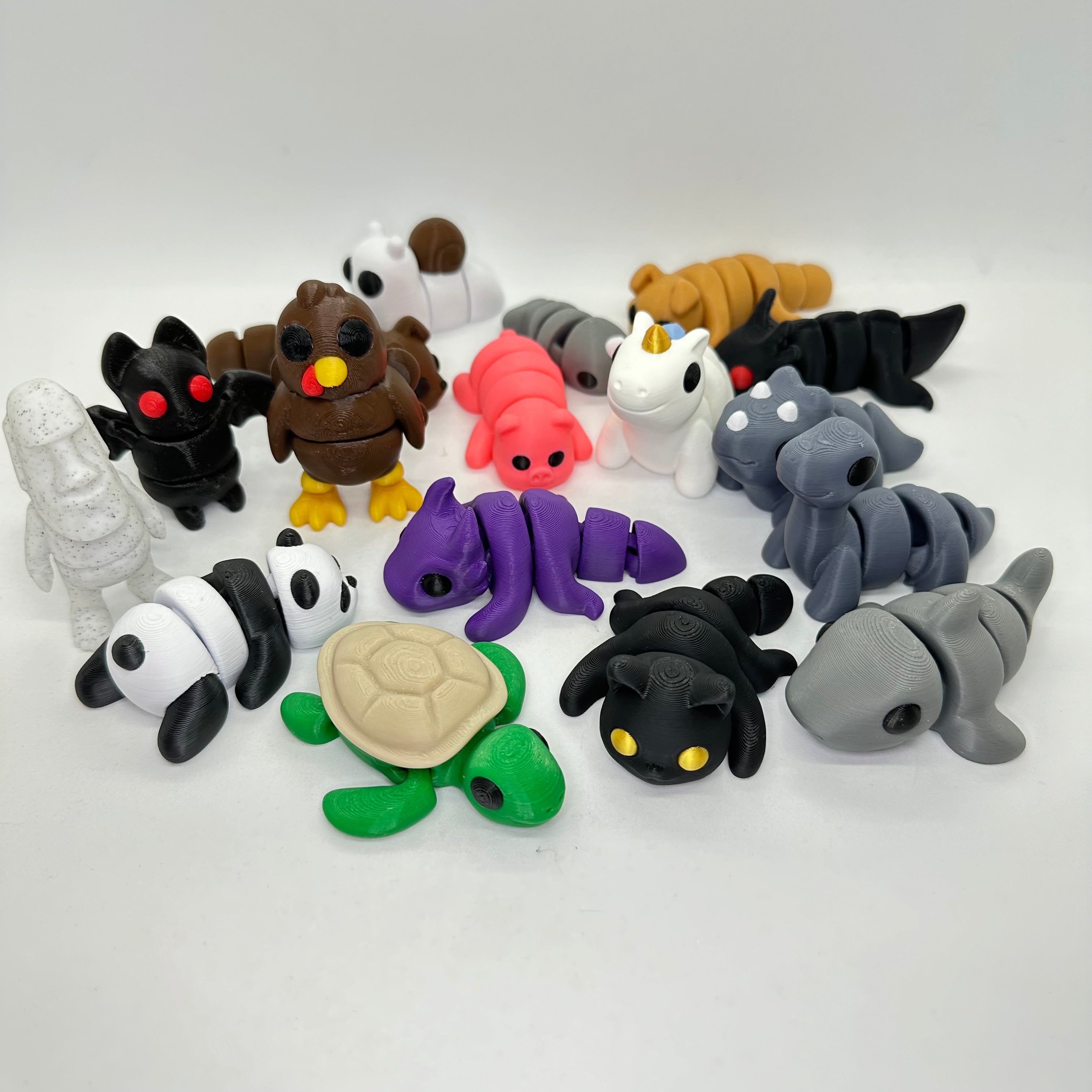 Mr. Pen- Animal Pencil Erasers Take Apart Animal Erasers 30 Pack