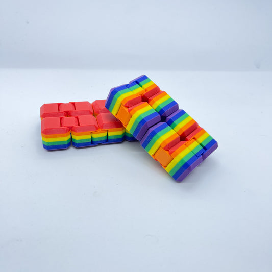 Rainbow LGBTQ Pride Fidget Cube
