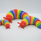 3D Printed Rainbow Fidget Slug