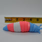 Trans Flag Pride Slug 3D Printed Pink White Blue