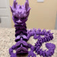 Flexi Articulated 3D Printed Purple Transition (dark to light)