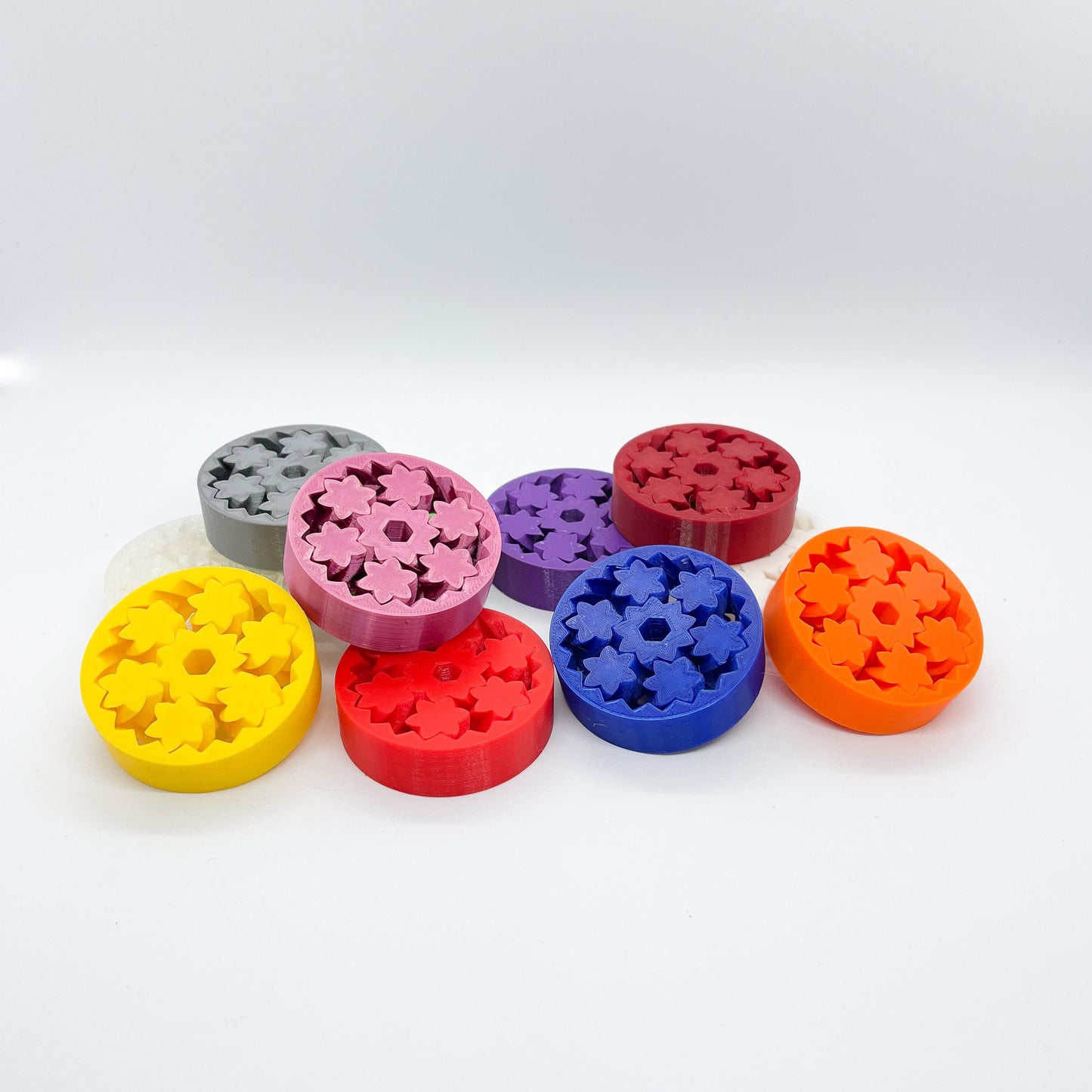 3D Printed Gear Fidget Trinket Spinner